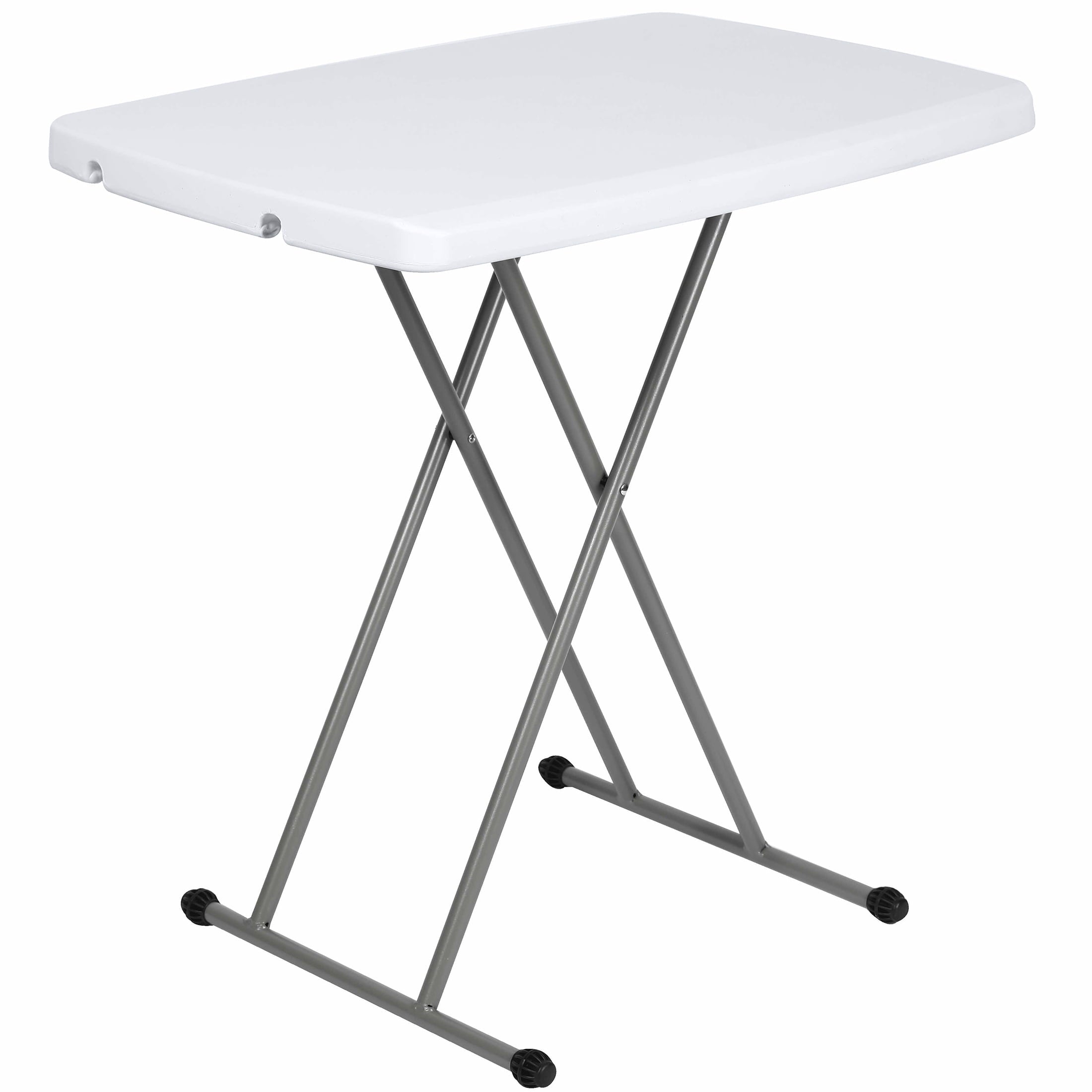 30 inch Personal Folding Table Adjustable Resin TV Tray