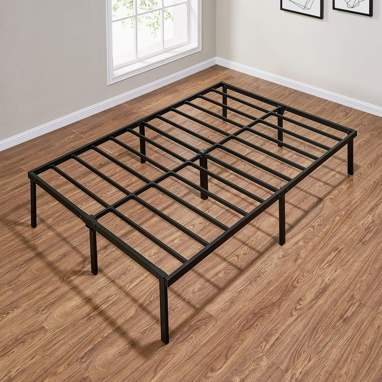 ALPULON Full Bed Frame, 14 Inch Metal Platform Bed Frame