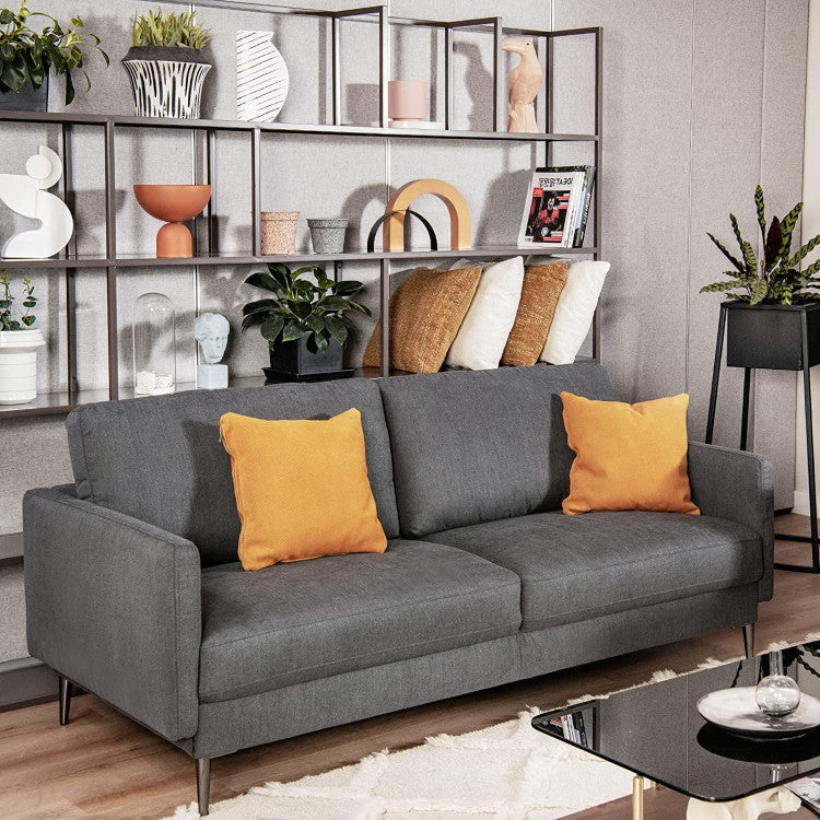 ALPULON Modern Loveseat: Ultimate Comfort with Plush Backrest Cushions