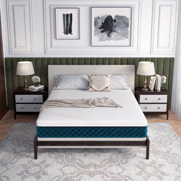 10 Inch Mattress with Jacquard Fabric Cover