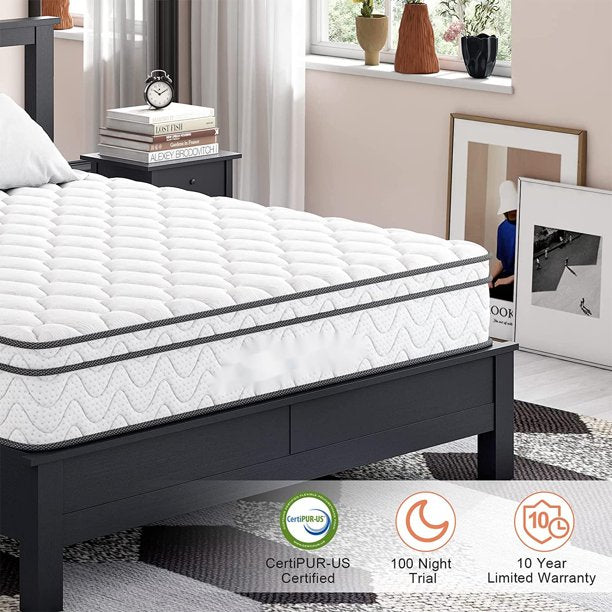 ALPULON 10in Hybrid Mattress, Twin
