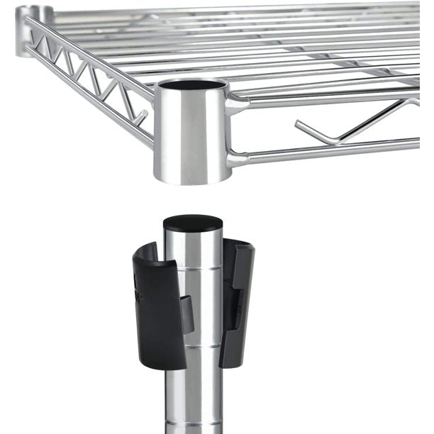 4 Tier Heavy Duty Storage Shelving Unit 35L x 18W x 61H inch