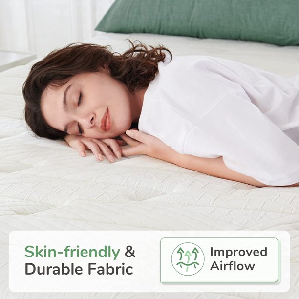 ALPULON 8in Hybrid Mattress, Queen