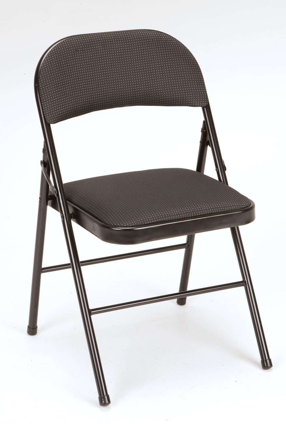 ALPULON Folding Chair, Black, 4 Count