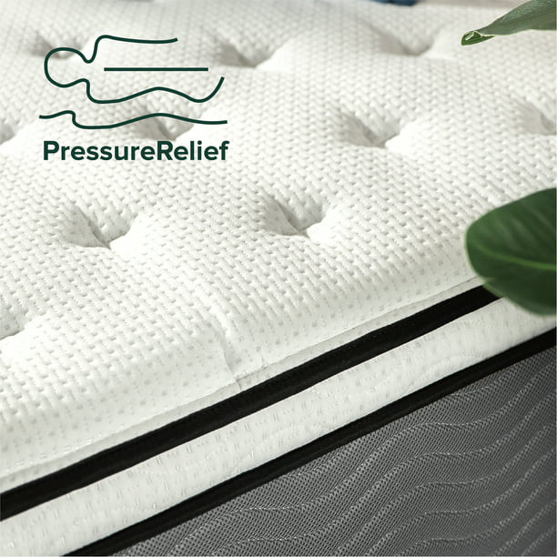 ALPULON 12¡± Hybrid of Cooling Gel Memory Foam and Pocket Spring Mattress, Full