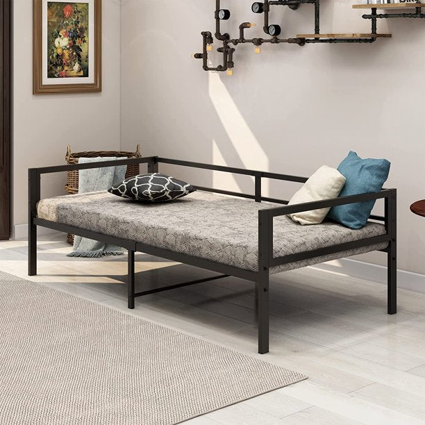 ALPULON Twin Daybed Frame with Storage, Multifunctional Mattress Foundation