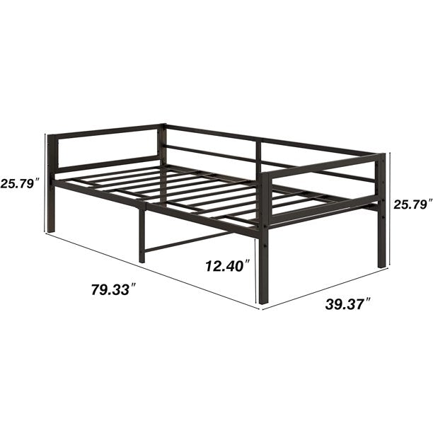 ALPULON Twin Daybed Frame with Storage, Multifunctional Mattress Foundation